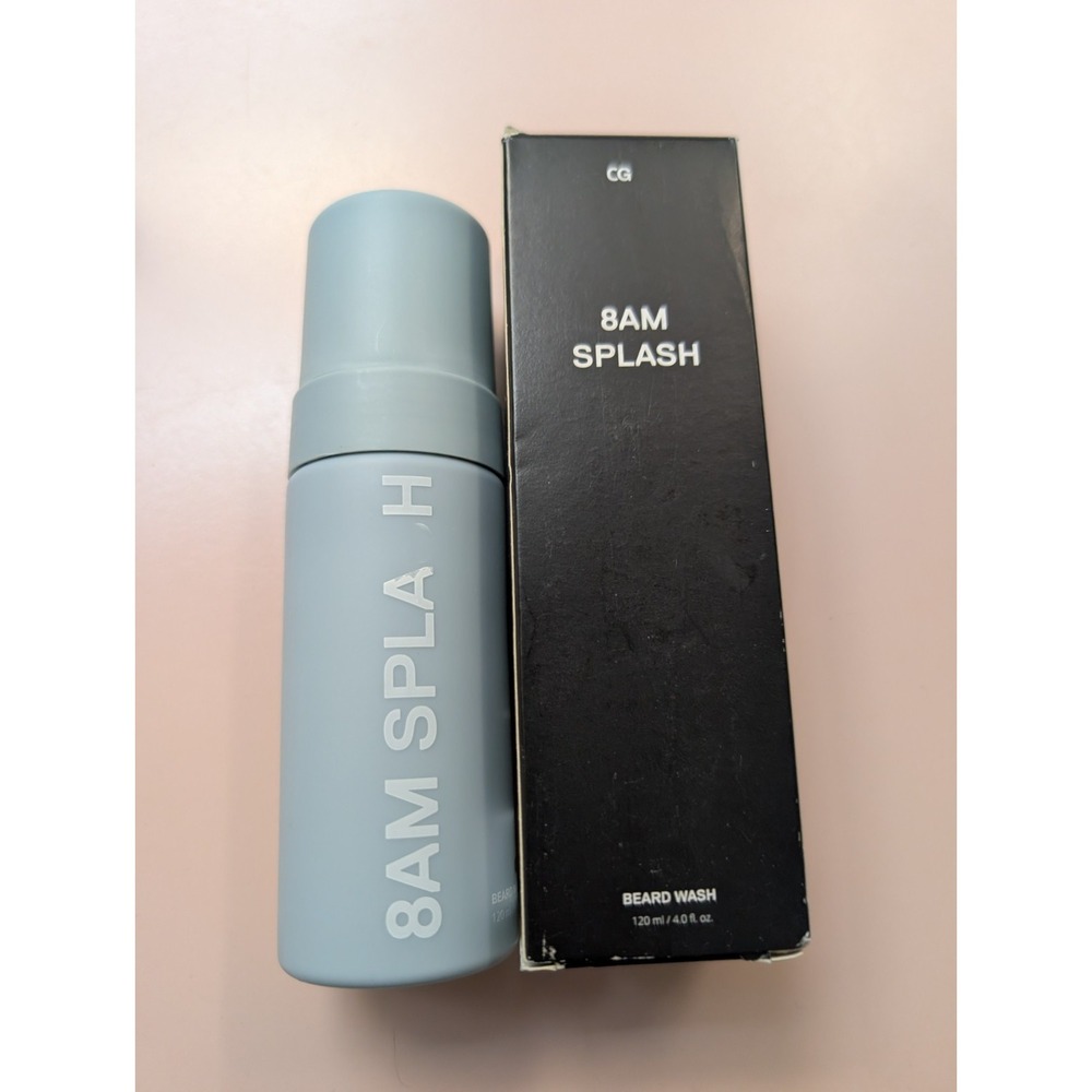 Beard Wash 8am Splash for Men By Copenhagen Grooming 120 ml/ 4 fl oz As Is